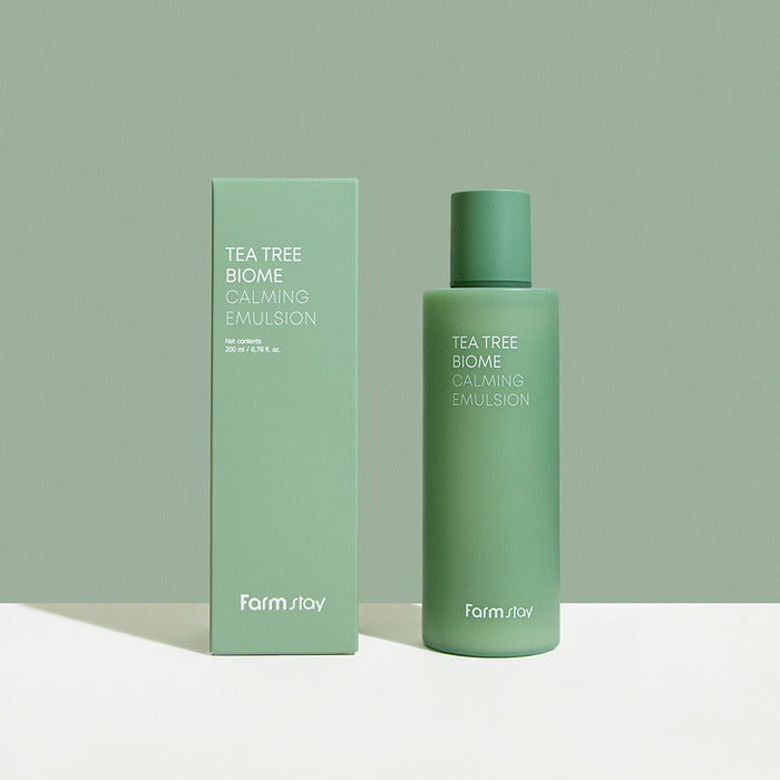 FARM STAY Tea Tree Biome Calming Emulsion 200ml / 6.76 fl oz