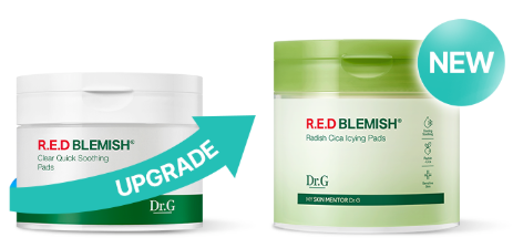 Dr.G Red Blemish Radish CICA Icying Pads 60 Pads