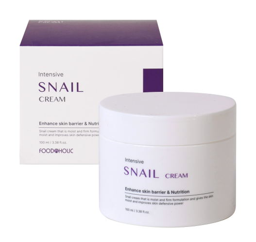 FOODAHOLIC Intensive Snail Face Cream 100ml / 3.38 fl oz