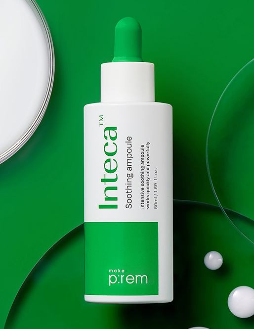 MAKE P:REM Inteca Soothing Ampoule 50ml / 1.69 fl oz