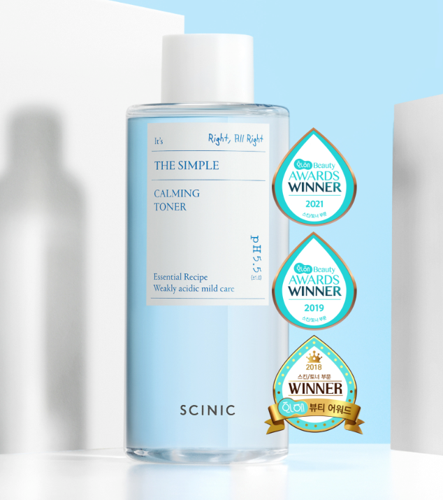 SCINIC The Simple Calming Toner 300ml / 10.14 fl oz