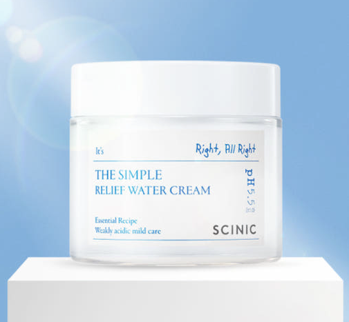 SCINIC The Simple Relief Water Cream 80ml / 2.7 fl oz