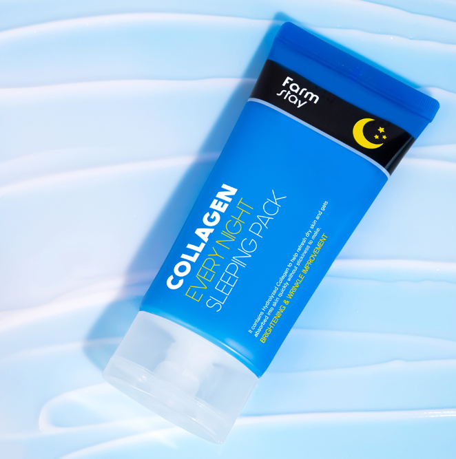 FARM STAY Collagen Every Night Sleeping Pack 120ml / 4.05 fl oz