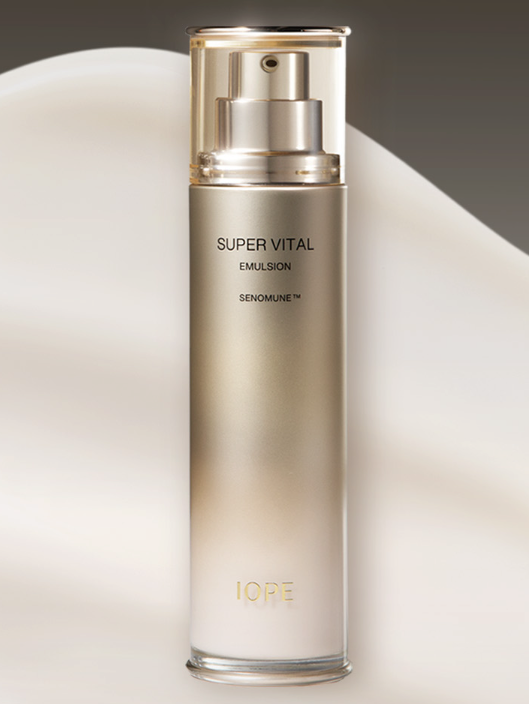 IOPE Super Vital Emulsion 150ml / 5.07 fl oz | 6th Gen Anti-Aging Emulsion with SENOMUNE™