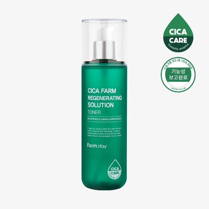 FARM STAY Cica Farm Regenerating Solution Toner 200ml / 6.76 fl oz