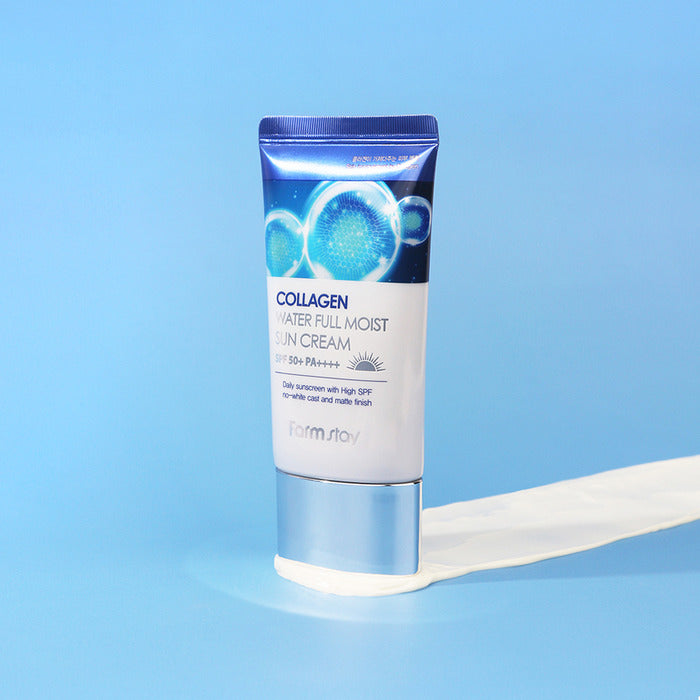 FARM STAY Collagen Water Full Moist Sun Cream SPF 50+ PA++++ 50g / 1.76 fl oz
