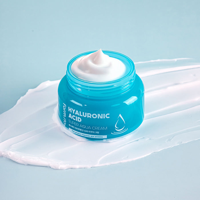 FARM STAY Hyaluronic Acid Super Aqua Cream 100ml / 3.38 fl oz