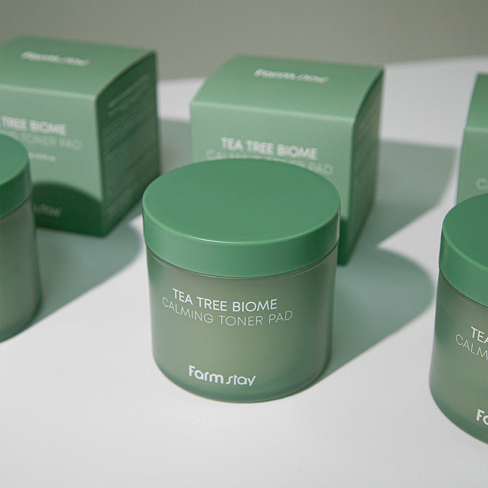 FARM STAY Tea Tree Biome Calming Toner Pad 140ml X 70 Pcs