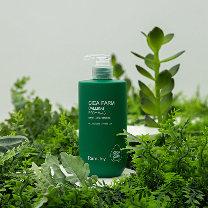 FARM STAY Cica Farm Calming Body Wash 500ml / 16.90 fl oz