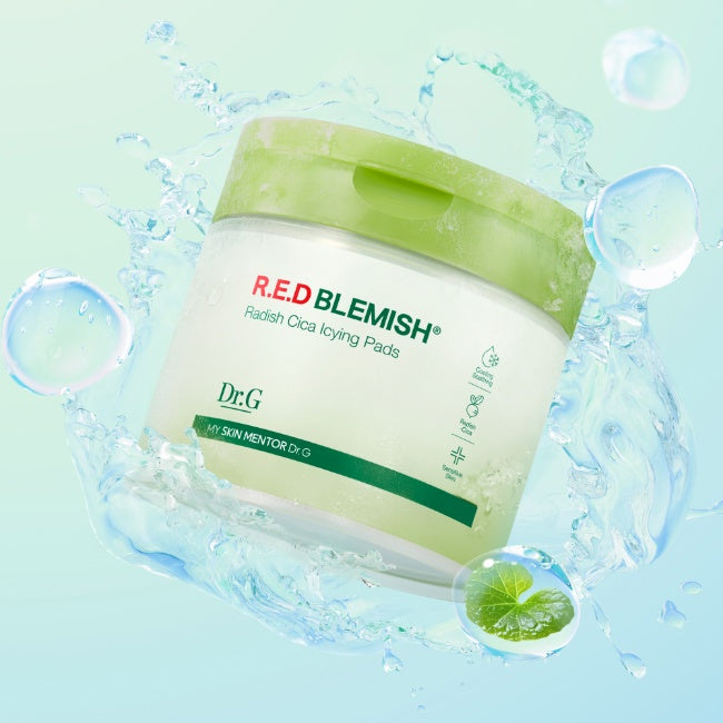 Dr.G Red Blemish Radish CICA Icying Pads 60 Pads