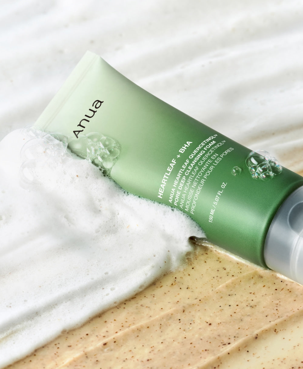ANUA Heartleaf Quercetinol Pore Deep Cleansing Foam 150ml / 5.07 fl oz