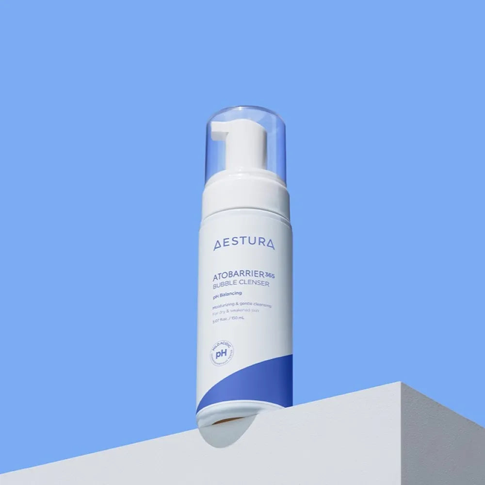 AESTURA Atobarrier 365 Bubble Cleanser 150ml | Mild pH Gentle Foaming Cleanser