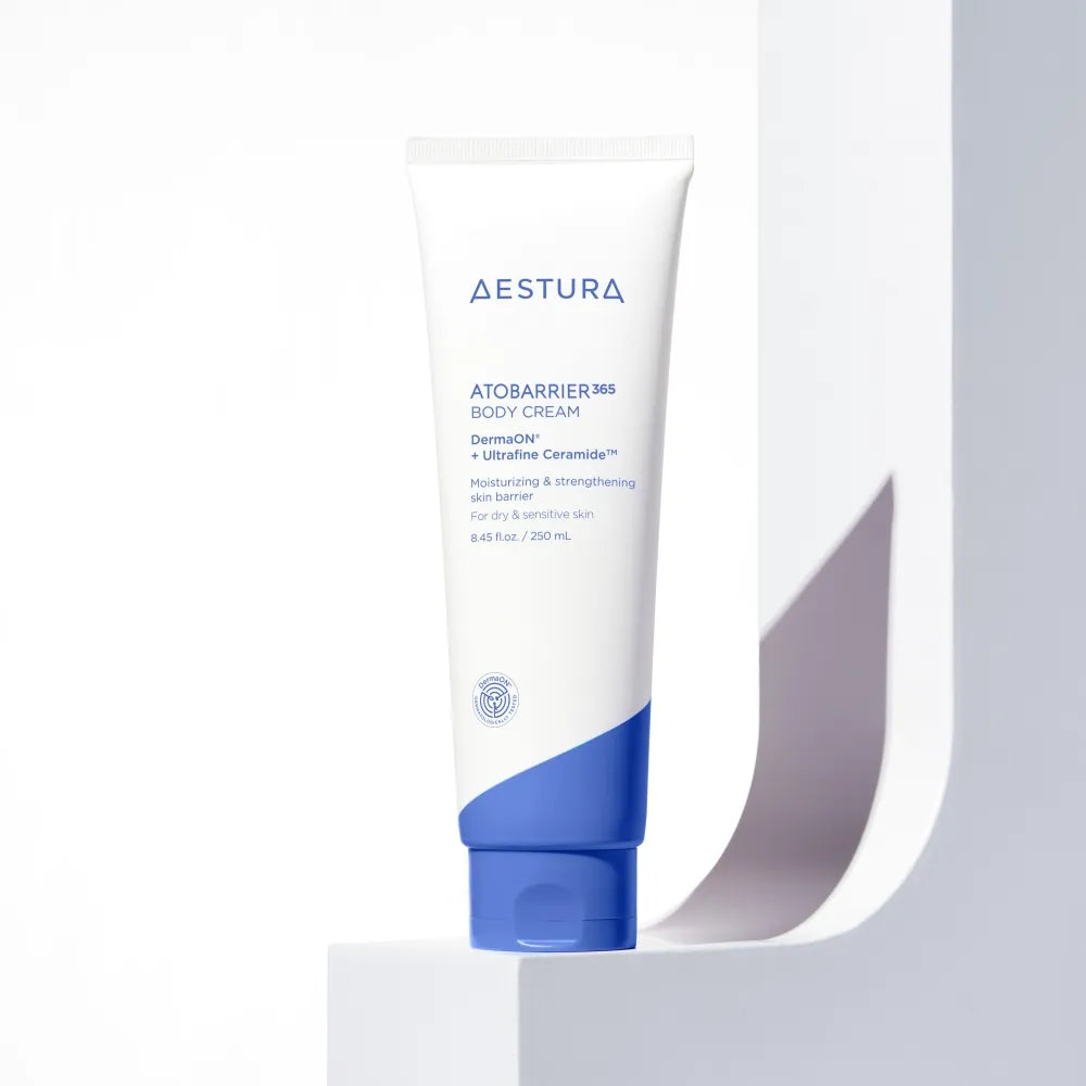 AESTURA Atobarrier 365 Body Cream 250ml | Ceramide Body Moisturizer for Dry Skin