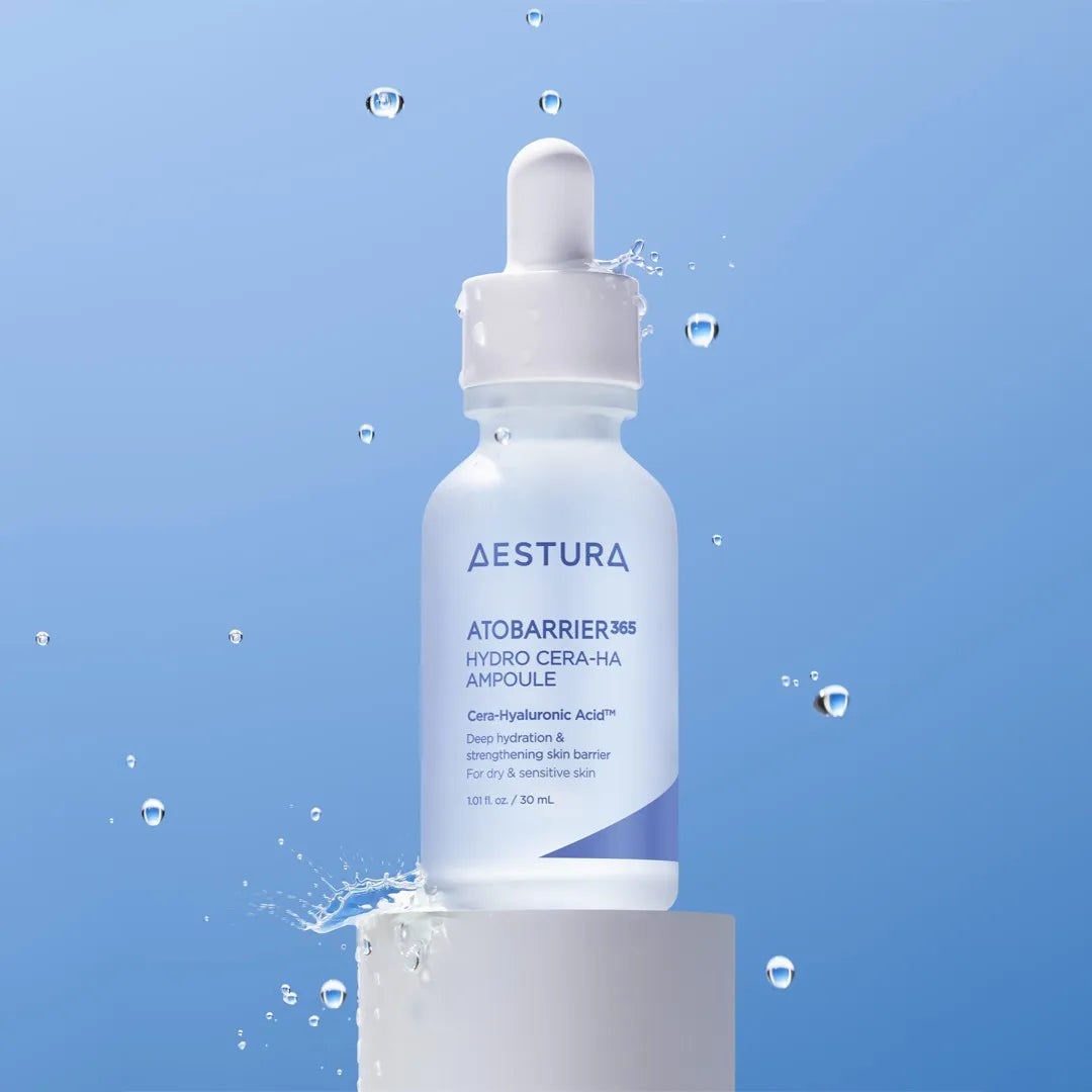 AESTURA Atobarrier 365 Hydro CERA-HA Ampoule 30ml | Hydrating Barrier Ampoule for Sensitive Skin
