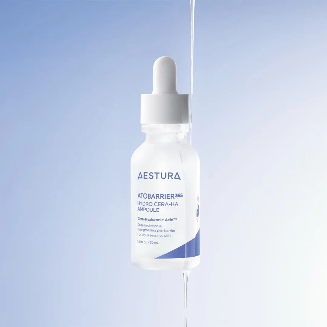 AESTURA Atobarrier 365 Hydro CERA-HA Ampoule 30ml | Hydrating Barrier Ampoule for Sensitive Skin