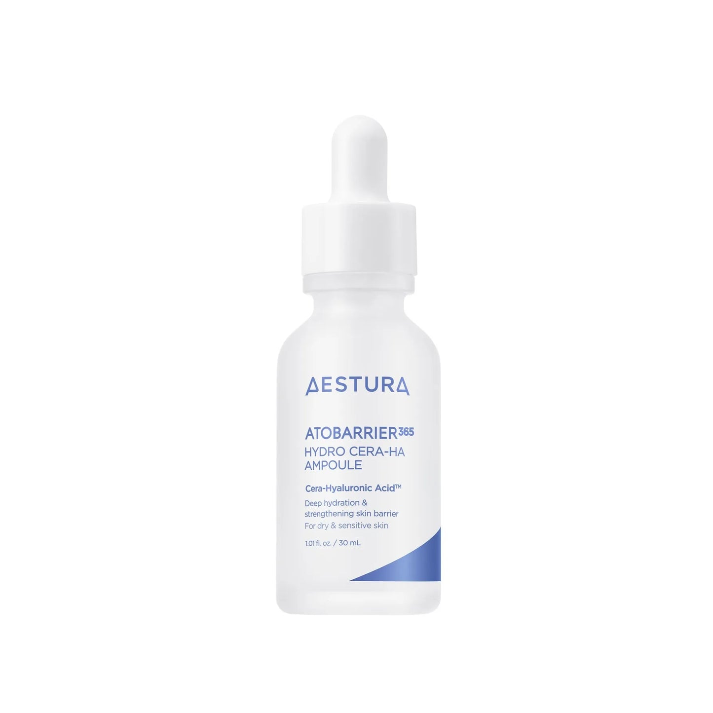 AESTURA Atobarrier 365 Hydro CERA-HA Ampoule 30ml | Hydrating Barrier Ampoule for Sensitive Skin