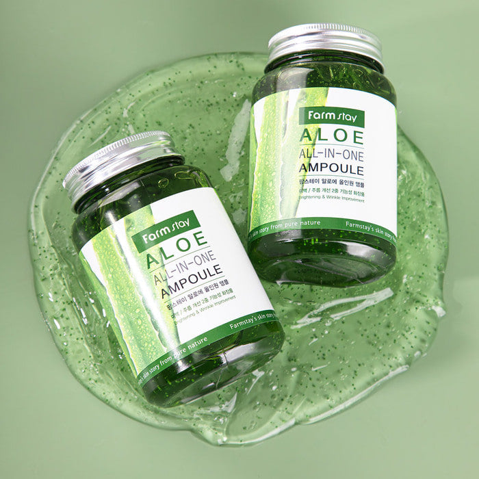 FARM STAY Aloe All In One Ampoule 250ml / 8.45 fl oz