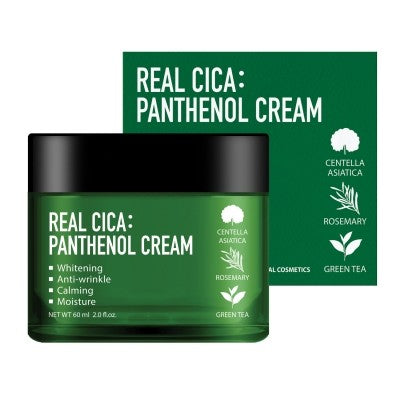 FORTHESKIN Real Cica Panthenol Cream | Calming & Barrier Repair Moisturizer (60ml)