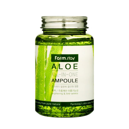 FARM STAY Aloe All In One Ampoule 250ml / 8.45 fl oz