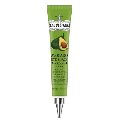 FORTHESKIN Superfood Real Vegifarm Avocado Eye & Face Cream | Nourishing & Firming Anti-Wrinkle Moisturizer (45ml)