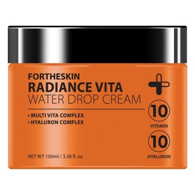 FORTHESKIN Radiance Vita Water Drop Cream | Niacinamide Brightening & Hydrating Glow Moisturizer (100ml)