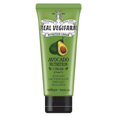 FORTHESKIN Superfood Real Vegifarm Avocado Nutrition Cream | Deep Nourishing & Firming Moisturizer (100ml)