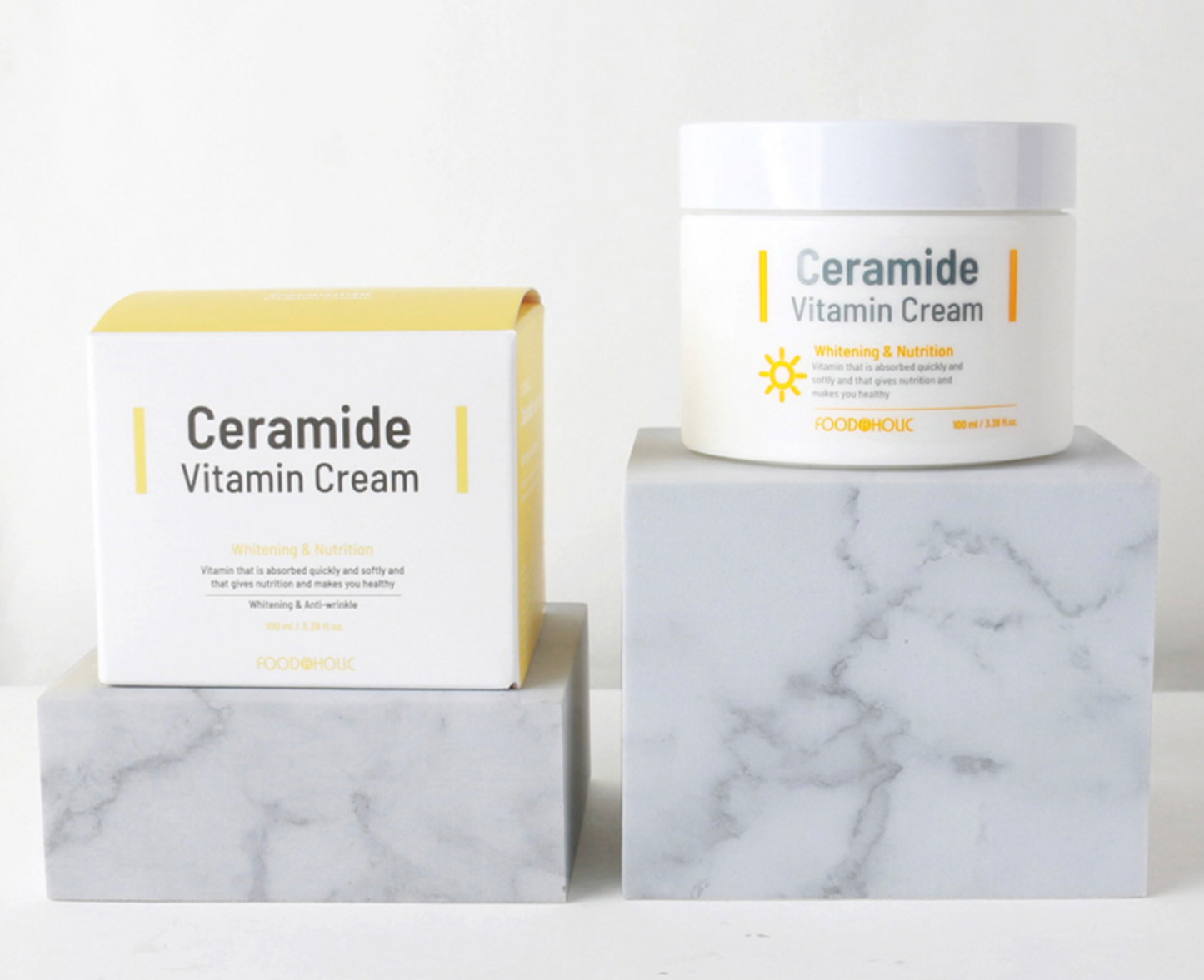 FOODAHOLIC Ceramide Vitamin Face Cream 100ml / 3.38 fl oz