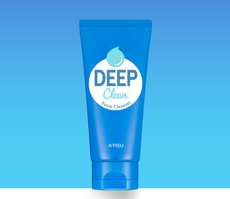 A'PIEU Deep Clean Foam Cleanser 130ml / 4.39 fl oz