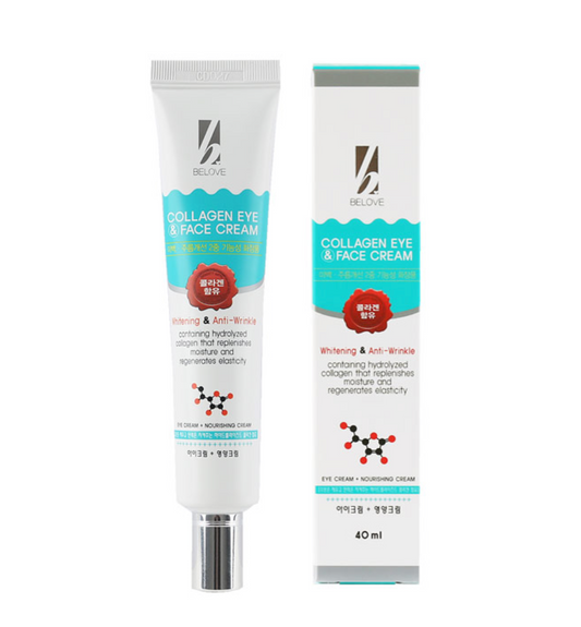 BELOVE Collagen Eye & Face Cream 40ml / 1.35 fl oz