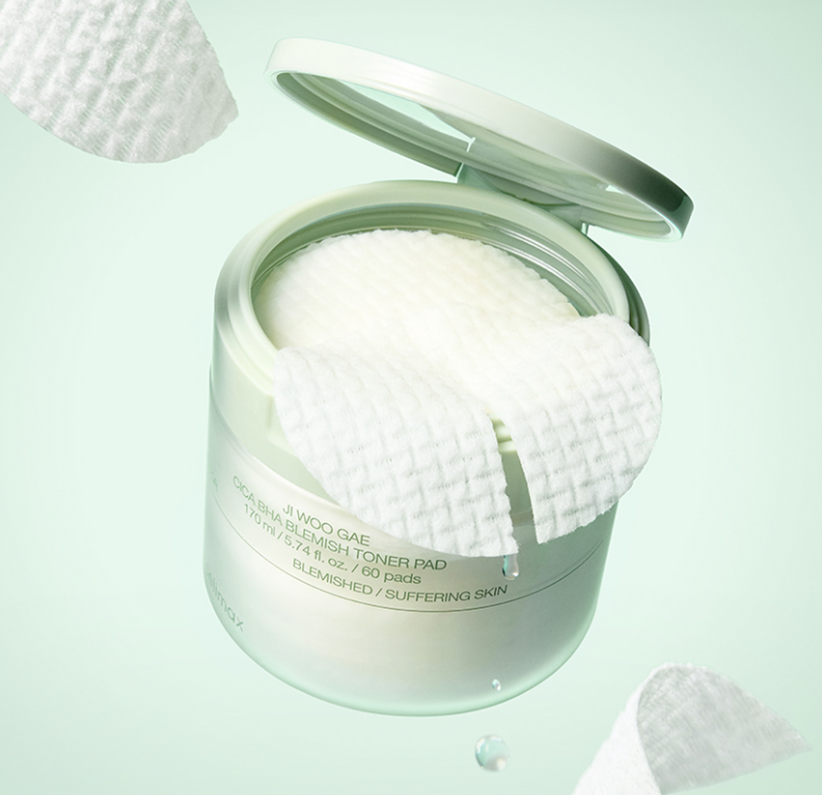 Celimax Ji Woo Gae Cica BHA Blemish Toner Pad 170ml / 5.74 fl oz * 60 Pads