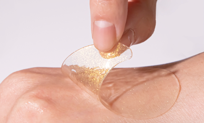 FARM STAY 24K Gold & Peptide Solution Ampoule Eye Patch 90g X 60 Sheets