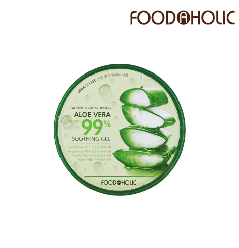 FOODAHOLIC Aloe Vera Purity 99% Soothing Gel 300ml / 10.1 fl oz