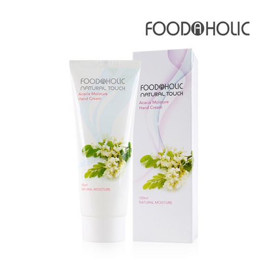 FOODAHOLIC Natural Acacia Moisture Hand Cream 100ml / 3.38 fl oz