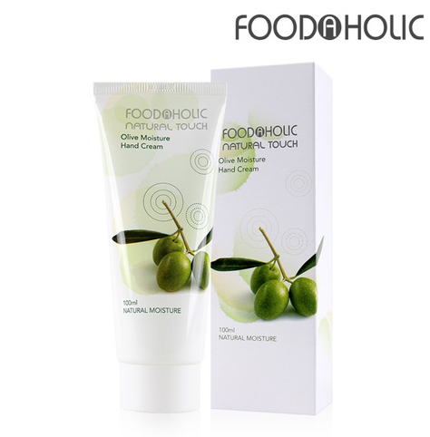 FOODAHOLIC Natural Olive Moisture Hand Cream 100ml / 3.38 fl oz