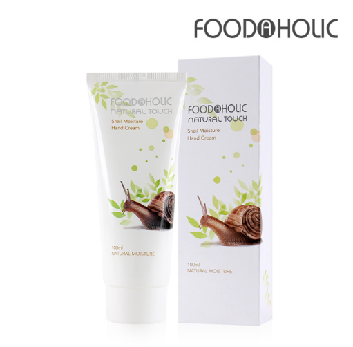FOODAHOLIC Natural Snail Moisture Hand Cream 100ml / 3.38 fl oz