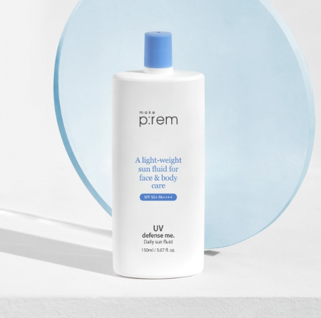 MAKE P:REM UV Defense Me Daily Sun Fluid SPF50+ PA++++ 150ml / 5.07 fl oz