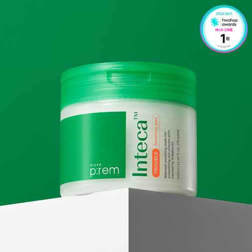MAKE P:REM Inteca Trouble Soothing Pad 70EA / 330ml