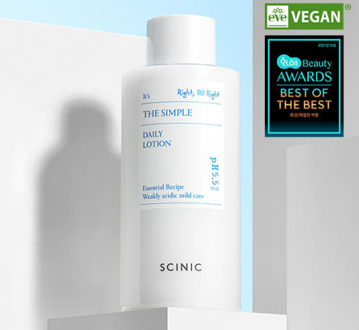 SCINIC The Simple Daily Lotion 300ml / 10.14 fl oz