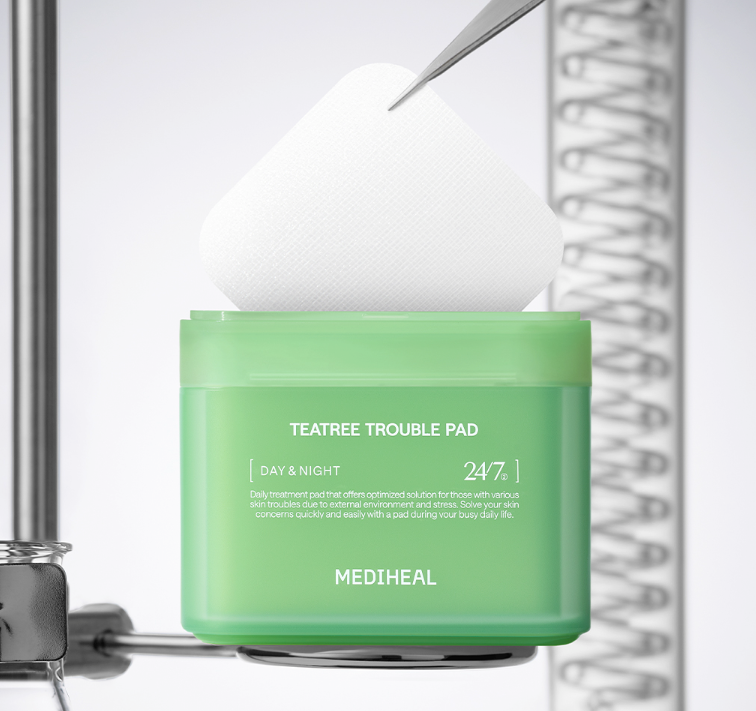 MEDIHEAL Teatree Trouble Pad 100EA * 170ml / 5.74 fl oz