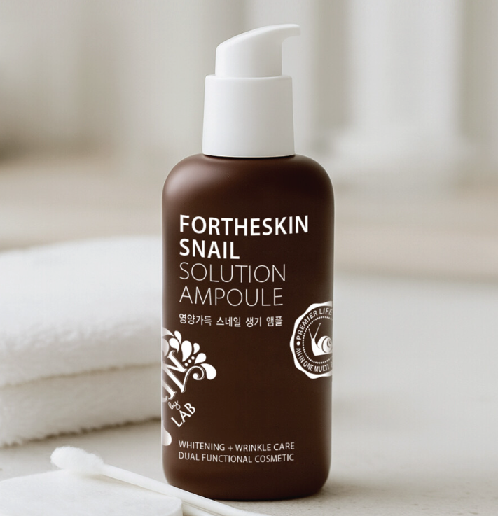 FORTHESKIN Snail Solution Ampoule 100ml / 3.38 fl oz