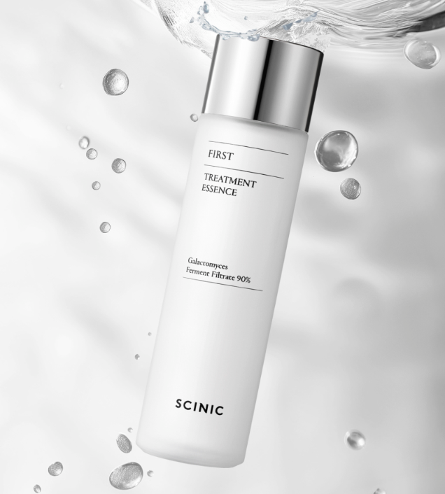 SCINIC First Treatment Essence 215ml | 90% Galactomyces Brightening & Wrinkle Care Essence