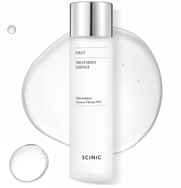 SCINIC First Treatment Essence 215ml | 90% Galactomyces Brightening & Wrinkle Care Essence