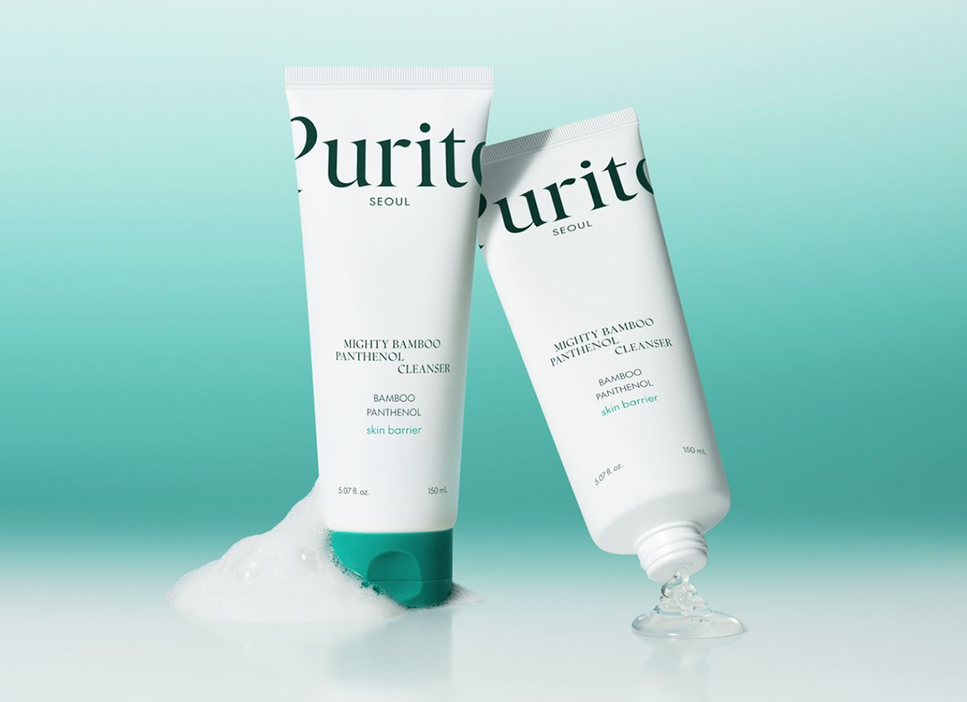 PURITO Mighty Bamboo Panthenol Cleanser 150ml / 5.07 fl oz