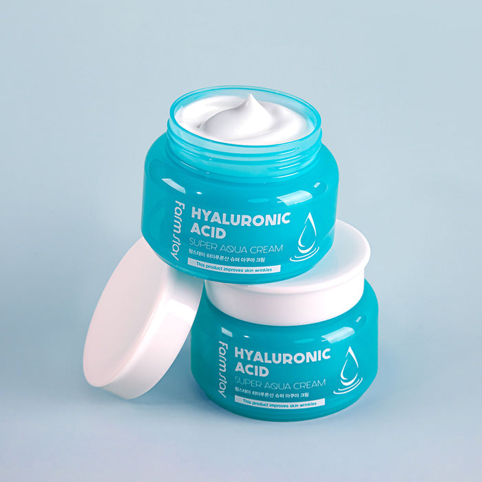 FARM STAY Hyaluronic Acid Super Aqua Cream 100ml / 3.38 fl oz