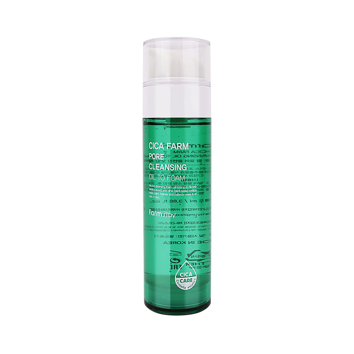 FARM STAY Cica Farm Pore Cleansing Oil To Foam 115ml / 3.88 fl oz