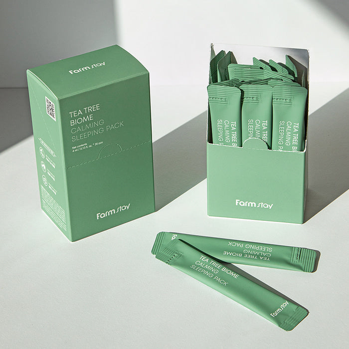 FARM STAY Tea Tree Biome Calming Sleeping Pack 4ml X 20 Pcs