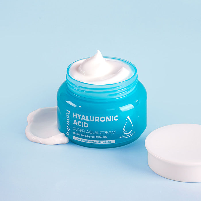 FARM STAY Hyaluronic Acid Super Aqua Cream 100ml / 3.38 fl oz