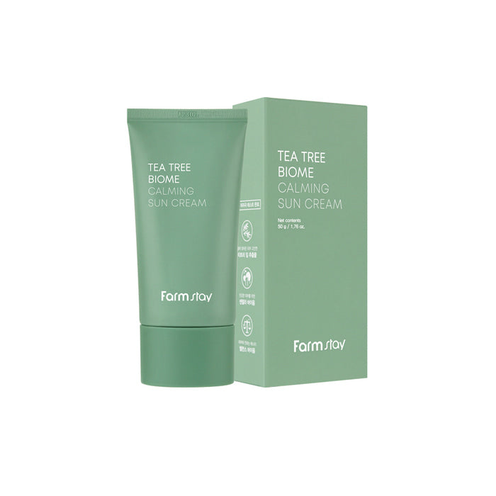 FARM STAY Tea Tree Biome Calming Sun Cream 50g / 1.76 fl oz