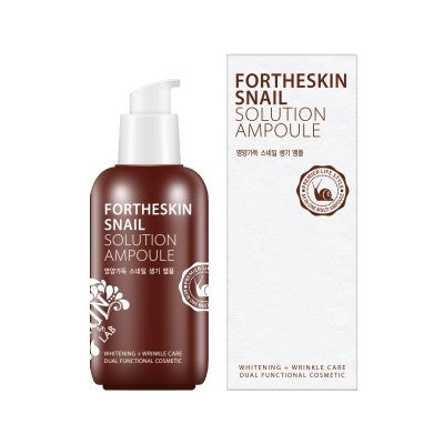 FORTHESKIN Snail Solution Ampoule 100ml / 3.38 fl oz