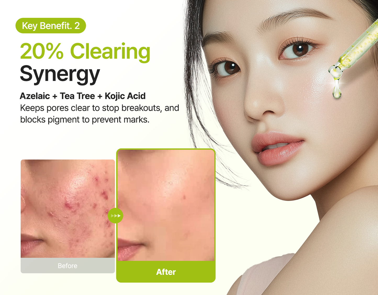 PURITO Azelaic Acid 10 Kojic Tea Tree Serum 30ml / 1.01 fl oz